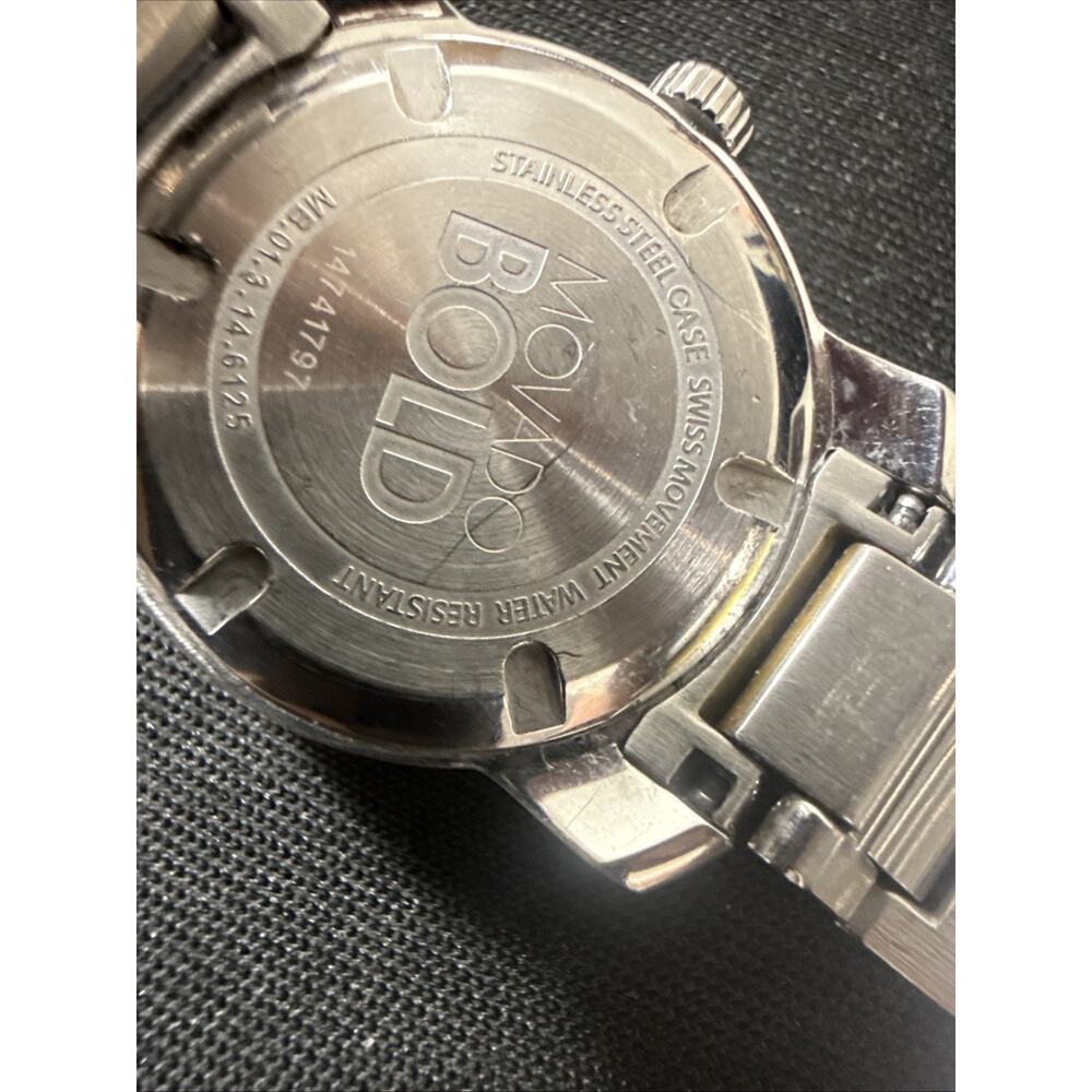 Woman’s Movado Bold MB.01.3.14.6125 Swiss 5.75” Band New Battery 32mm Case (B27) - Picture 12 of 16